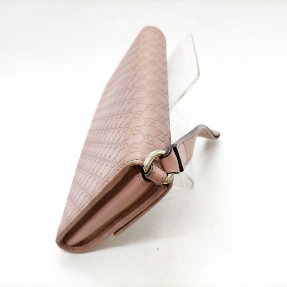 Gucci Long Wallet Pink Leather #193724G91 - Picture 3 of 9